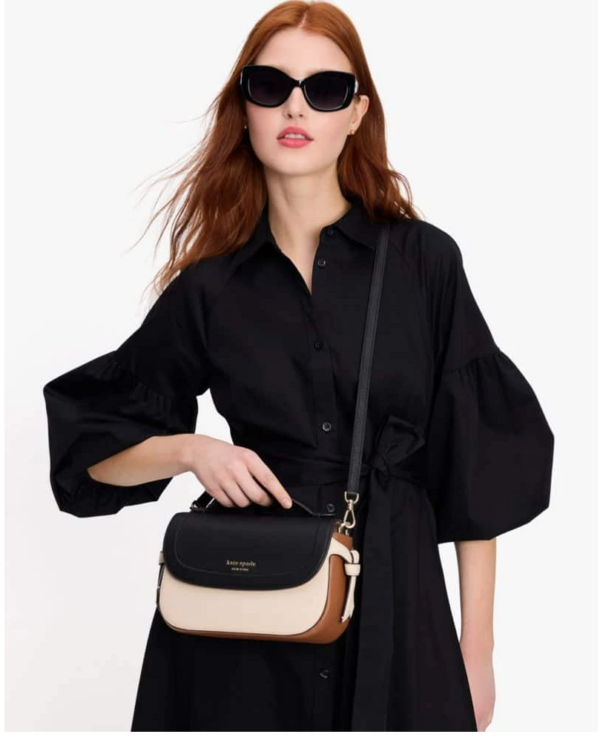 Kate Spade Knott Colorblocked Top-handle Crossbody (All Spice)- Boutique Collection - Image 4