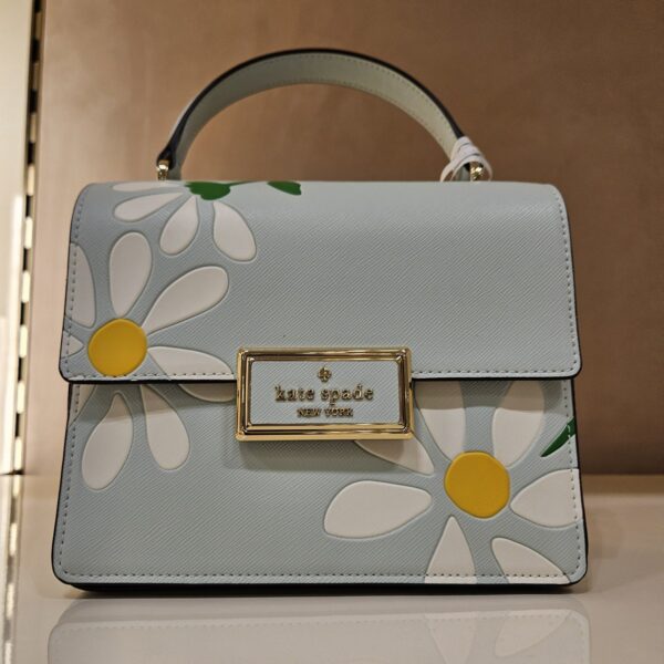Kate Spade Reegan Day Tripper Top Handle Crossbody (Crsytal Blue Multi) - Image 5