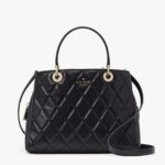 Kate Spade Carey Quilted Sullivan Satchel (Black)