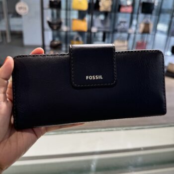 Fossil Madison Slim Clutch (Black)