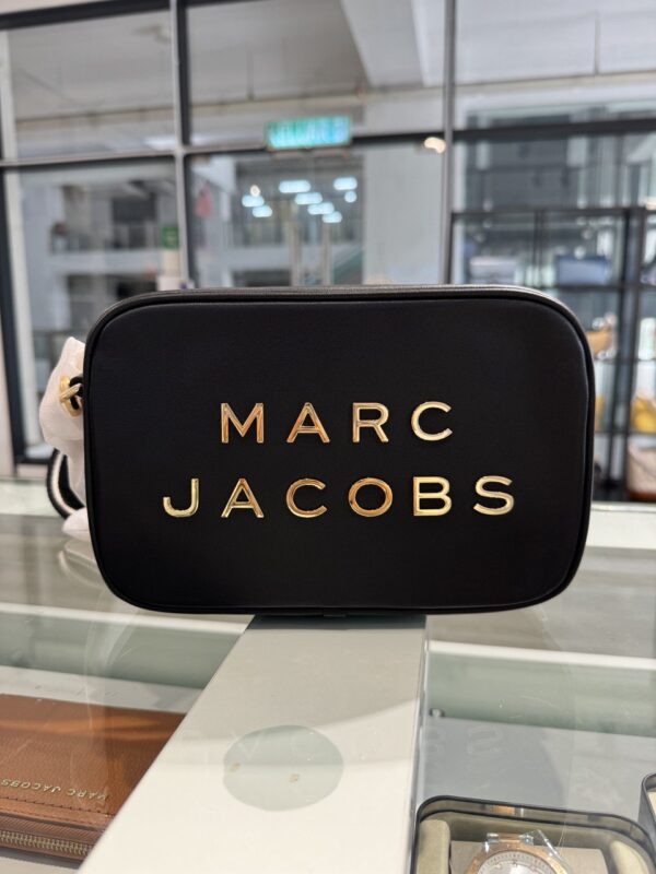 Marc Jacobs The Flash Leather Bag (Black)