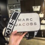 Marc Jacobs The Flash Leather Bag (Black White)