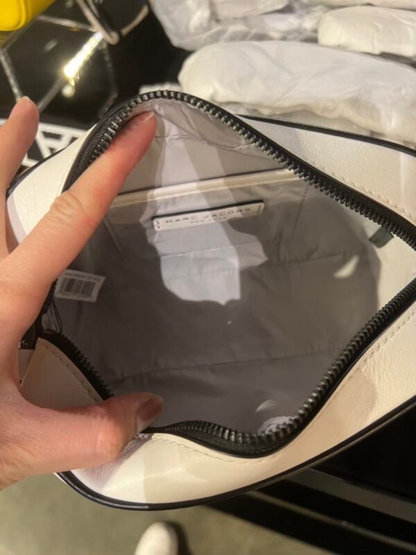 Marc Jacobs The Flash Leather Bag (Black White) - Image 5