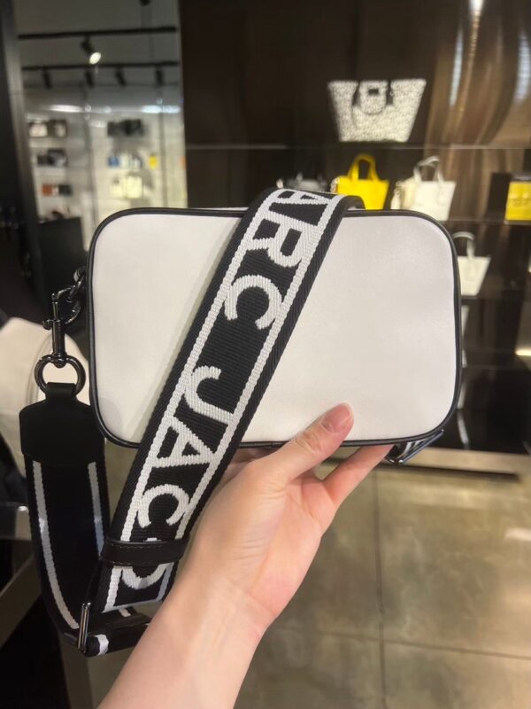 Marc Jacobs The Flash Leather Bag (Black White) - Image 4