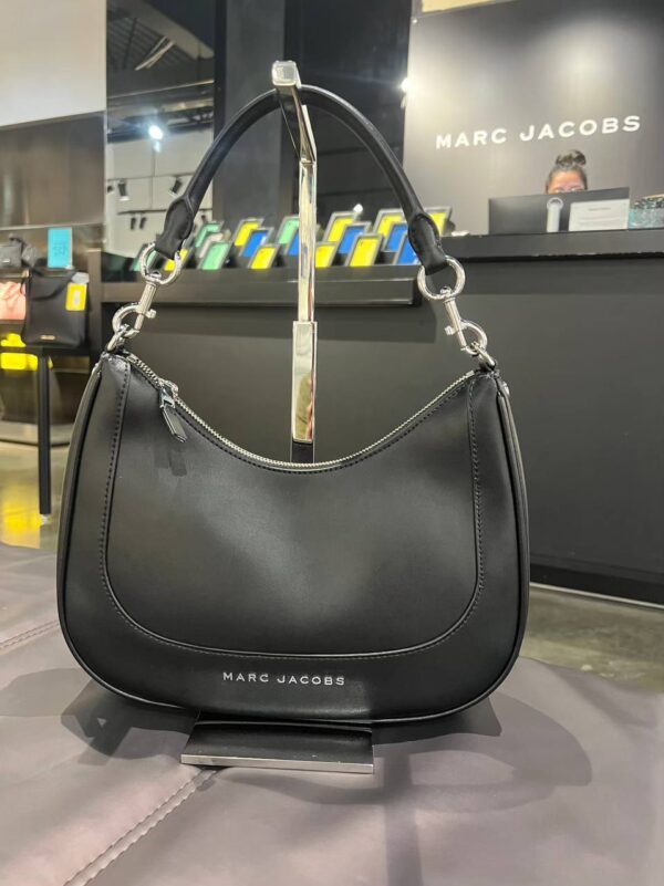 Marc Jacobs Small Hobo Leather Bag (Black)