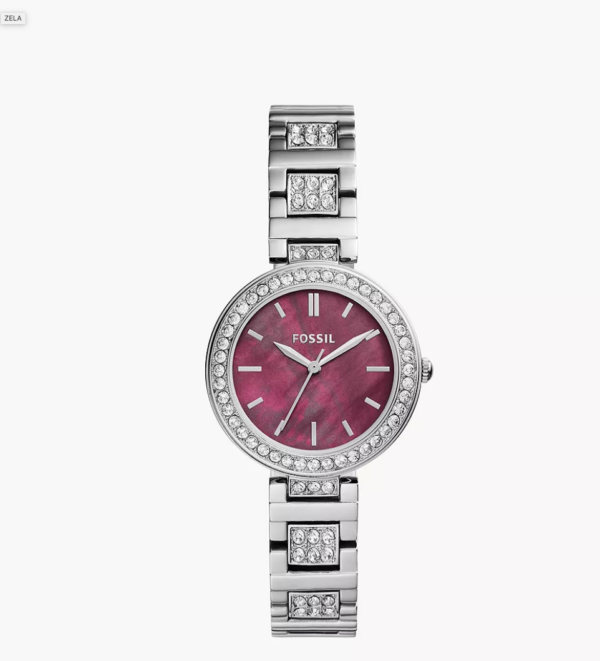 Fossil Karli Three-Hand Stainless Steel Watch (BQ3904)