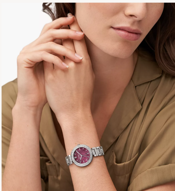 Fossil Karli Three-Hand Stainless Steel Watch (BQ3904) - Image 2