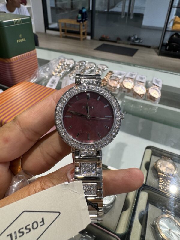 Fossil Karli Three-Hand Stainless Steel Watch (BQ3904) - Image 5
