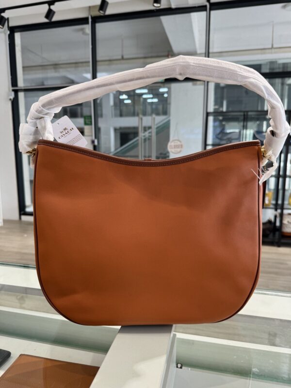 Coach Soft Tabby Hobo In Colorblock (Canyon/RSKF) - Boutique Collection - Image 8