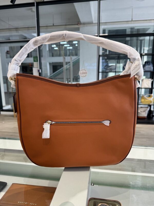 Coach Soft Tabby Hobo In Colorblock (Canyon/RSKF) - Boutique Collection - Image 7