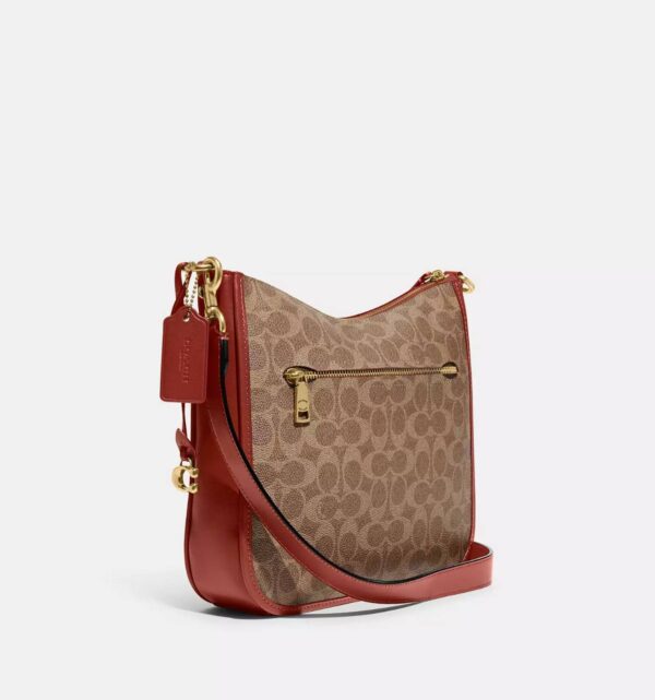 Coach Chaise Crossbody Bag in Signature (Tan Rust)- Boutique Collection - Image 4