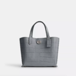 Coach Willow Tote Bag 24 (Grey Blue Multi) - Boutique Collection