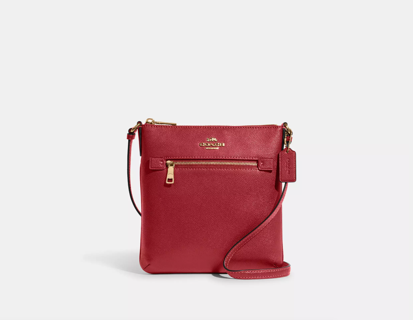PRE ORDER – Coach Mini Rowan File Bag (1941 Red) | Butik