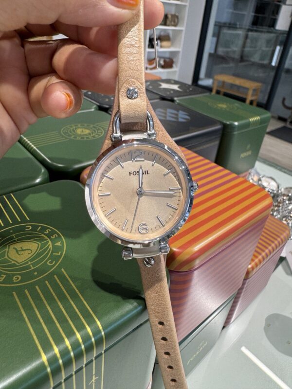 Fossil Georgia Bone Leather Watch (ES2830) - Image 6