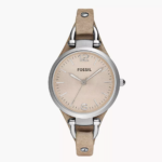 Fossil Georgia Bone Leather Watch (ES2830)