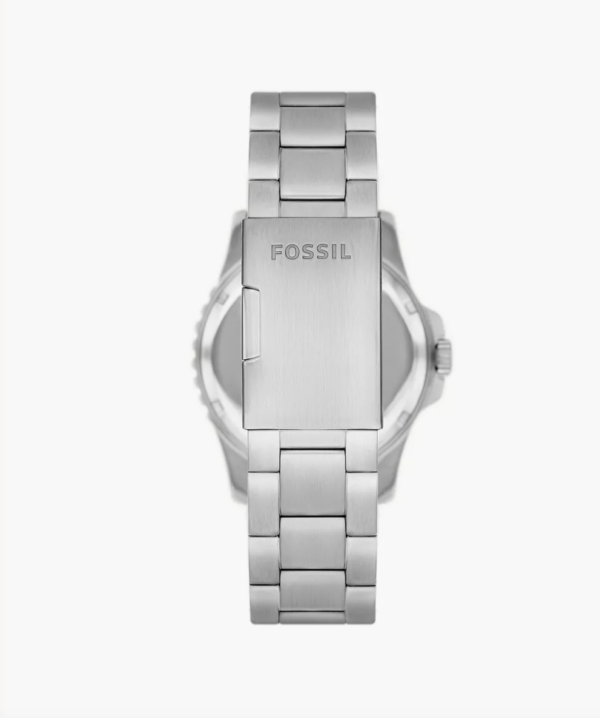Fossil Blue Dive Three-Hand Date Stainless Steel Watch (FS5949) - Image 4