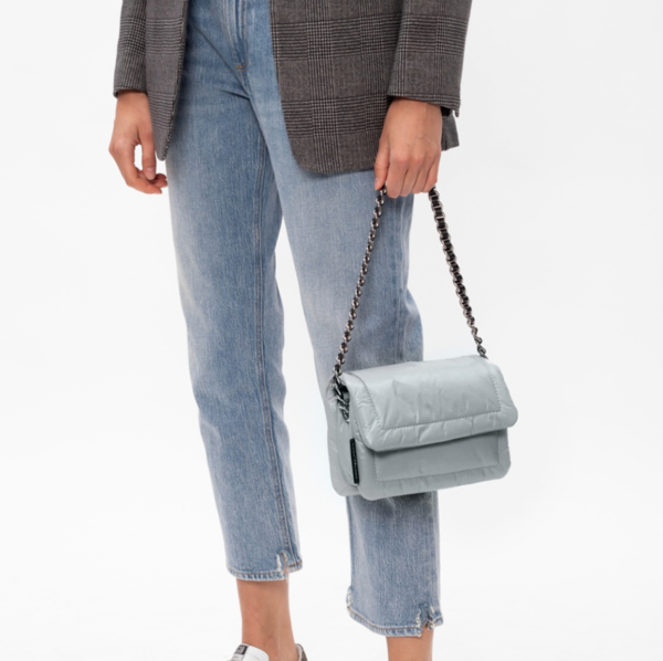 Marc Jacobs The Mini Pillow Bag (Grey/RSKF) - Image 6