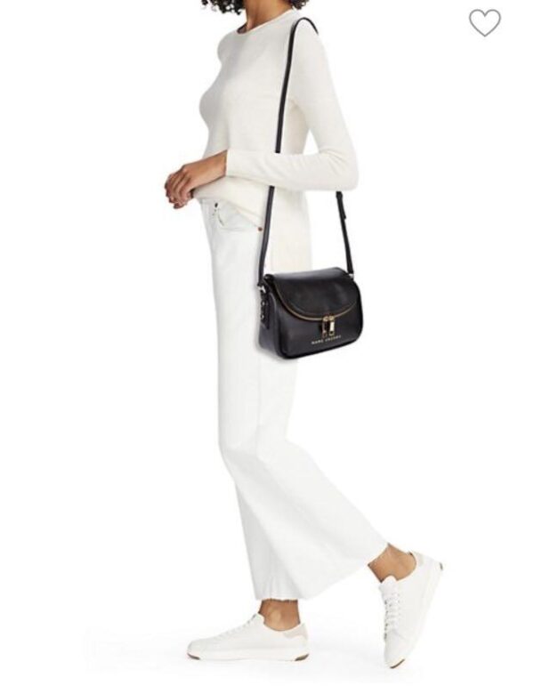 Marc Jacobs The Groove Leather Mini Messenger (Smoke Almond) - Image 2