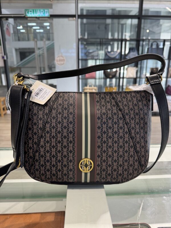 Fossil Skylar Crossbody (Black Stripe/RSKF)