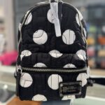 Marc Jacobs Mini Nylon Quilted Backpack (Black White)