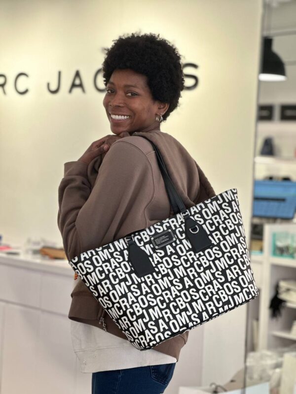 Marc Jacobs Large Tote (Black White) - Image 2