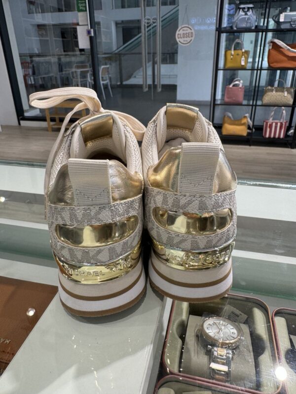Michael Kors Allie Trainer (Beige/RSKF) Size US5 - Image 3