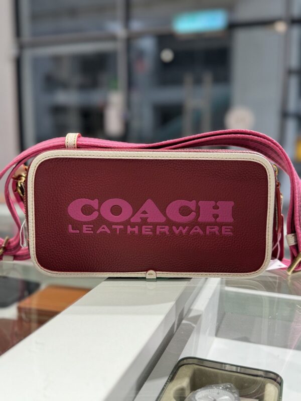 Coach Kia Camera Bag In Colorblock (Cherry Multi) RSKF