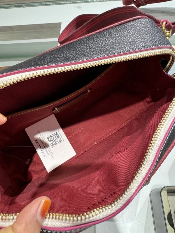 Coach Kia Camera Bag In Colorblock (Black Multi) RSKF - Image 3