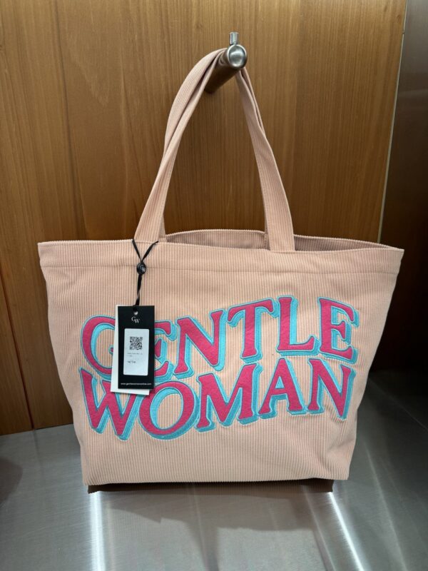 GENTLEWOMAN CORDUROY TOTE : PINK
