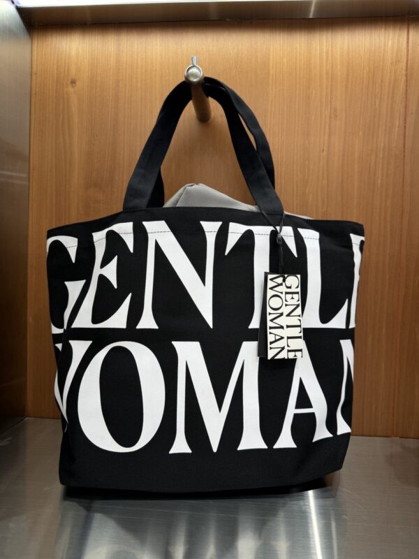 GentleWoman GW Canvas Tote Bag | Black