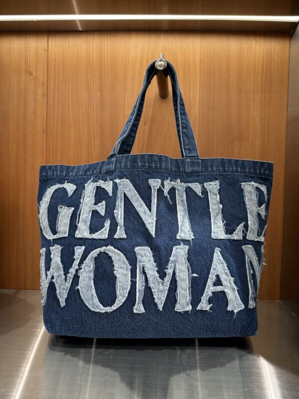 GentleWoman Denim Tote Bag | Navy