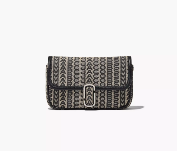 Marc Jacobs The Monogram J Marc Mini Shoulder Bag (Black) - Image 6