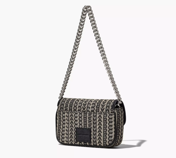 Marc Jacobs The Monogram J Marc Mini Shoulder Bag (Black) - Image 3
