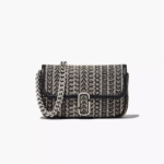 Marc Jacobs The Monogram J Marc Mini Shoulder Bag (Black)