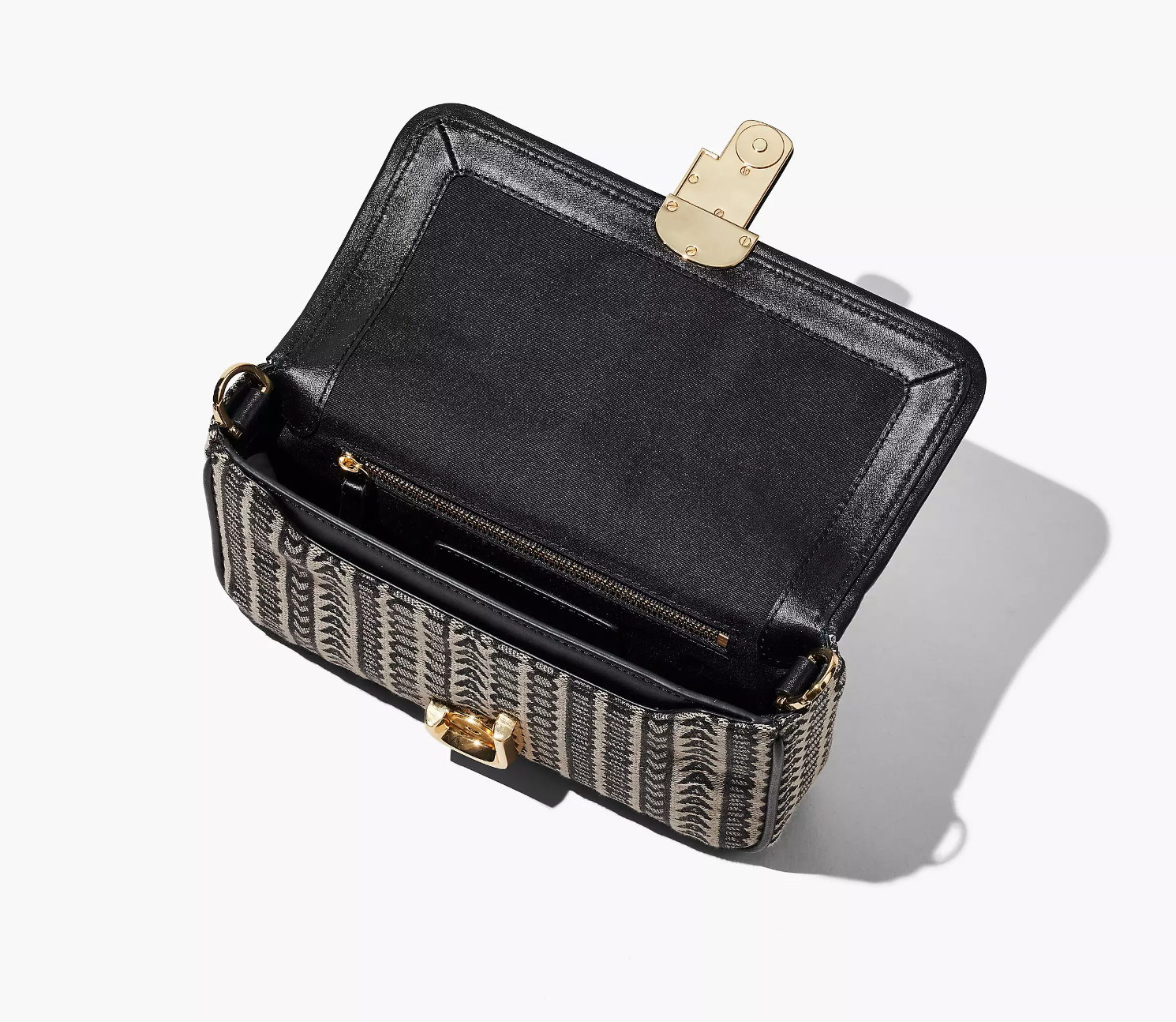 Marc Jacobs The Monogram J Marc Shoulder Bag (Black) | Butik