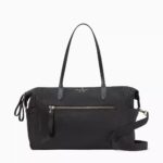 Kate Spade Chelsea Nylon Large Weekender (Black)