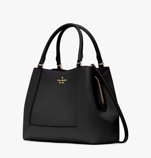 Kate Spade Lena Satchel (Black) - Image 2
