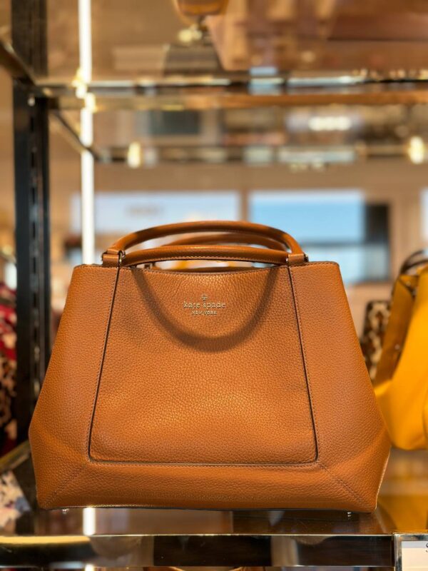Kate Spade Lena Satchel (Warm Ginger) - Image 5