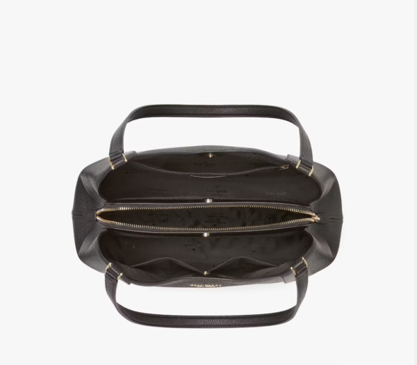Kate Spade Lena Triple Compartment Shoulder Bag (Black) - Image 3