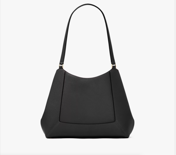Kate Spade Lena Triple Compartment Shoulder Bag (Black) - Image 7