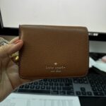 PRE ORDER - Kate Spade Lena Kleines Klapp Portemonnaie (Ginger)