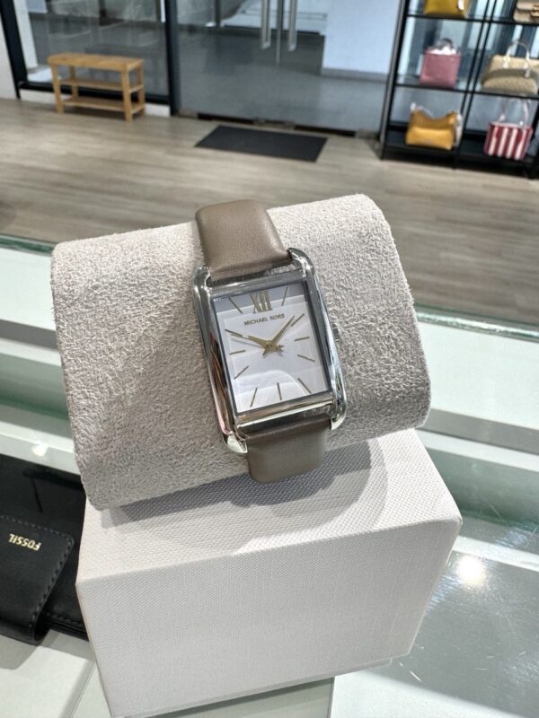 Michael Kors Watch Leather Strap MKO1030 RSKF