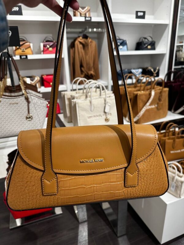 Michael Kors Katya Medium Shoulder Bag (Deer) - Image 3