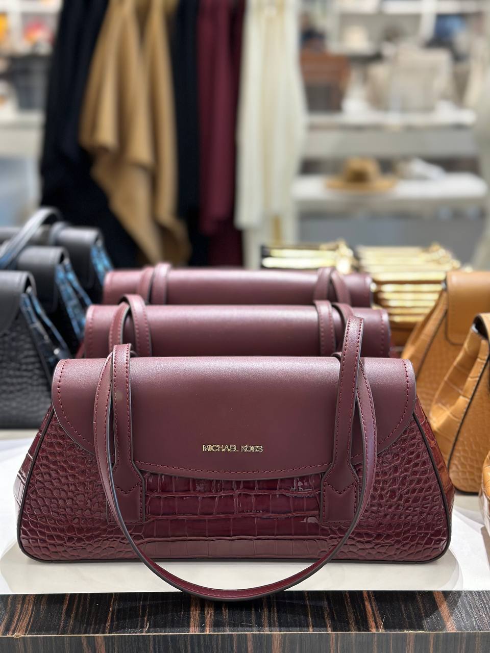 Mk oxblood bag outlet
