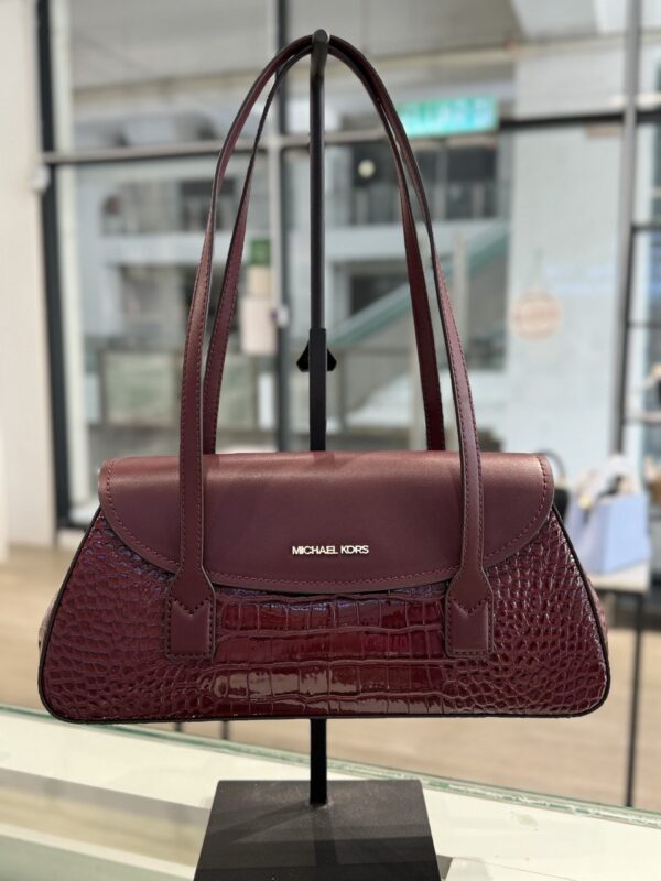 Michael Kors Katya Medium Shoulder Bag (Oxblood)