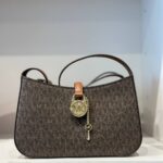 PRE ORDER - Michael Kors Lyra Small Pouchette (Brown)