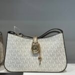 PRE ORDER - Michael Kors Lyra Small Pouchette (Vanilla)