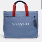 PRE ORDER - Coach Canvas Tote Bag 38 (Denim)