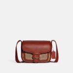 Coach Tabby Messenger 19 In Signature Canvas (Tan Rust)- Boutique Collection