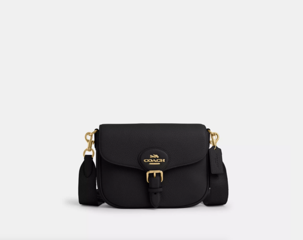 Coach Amelia Saddle Bag (Black)